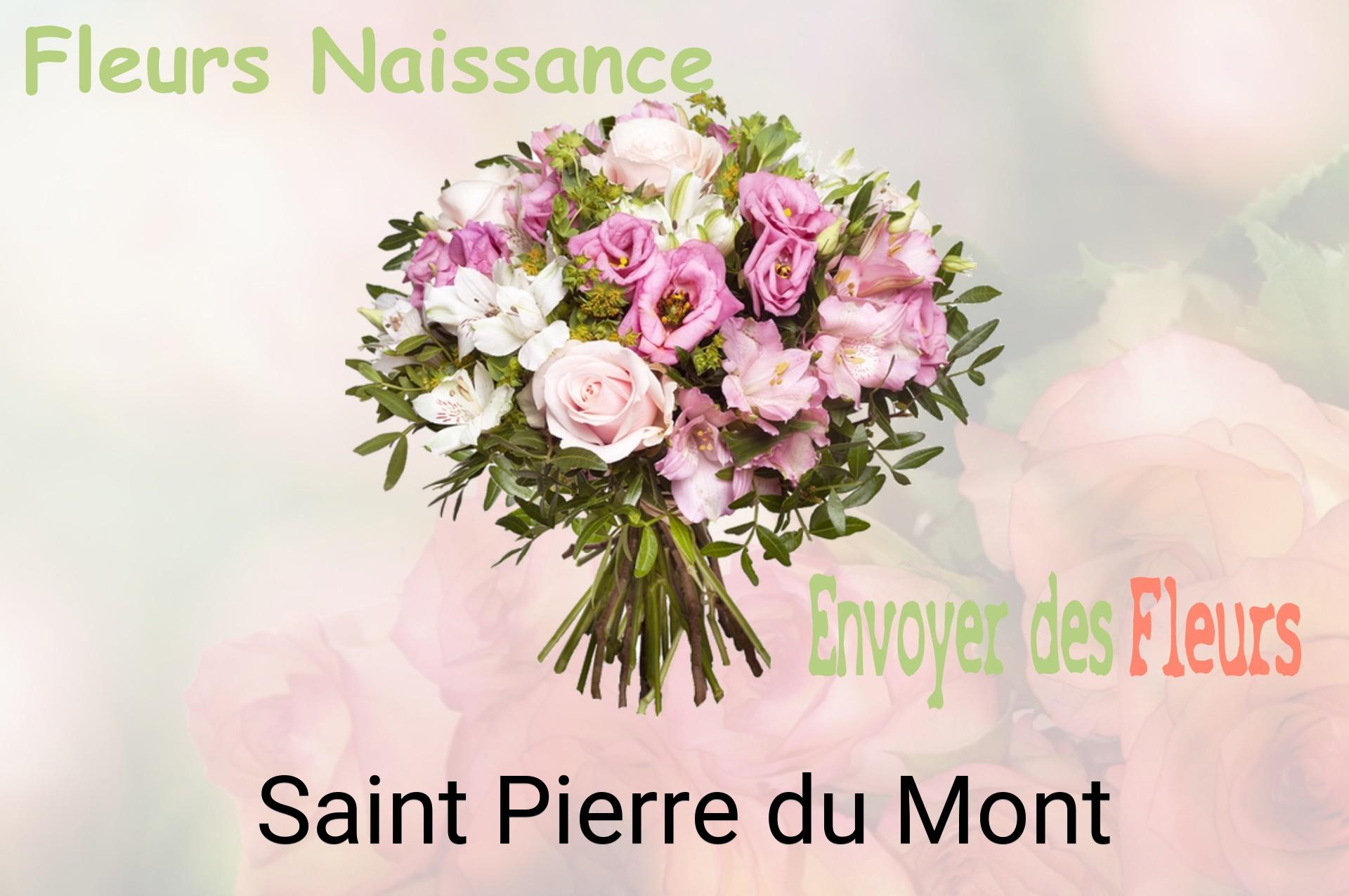 Bouquet de fleurs de naissance livré à Saint-Pierre-du-Mont